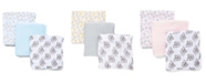 Precious Moments Baby Boys and Girls 3 Piece Coordinating Muslin Swaddling Blankets Set